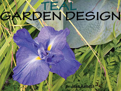 Teal Garden Design